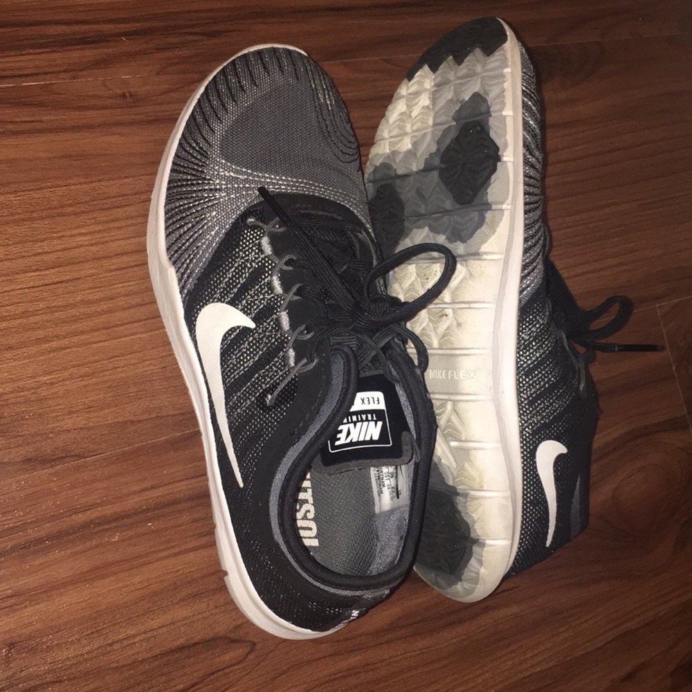 Black and white Nike